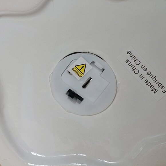 Martha Stewart Halloween Decor LED Lights Up White Ceramic Spooky Ghost 8.75 in - Picture 7 of 15